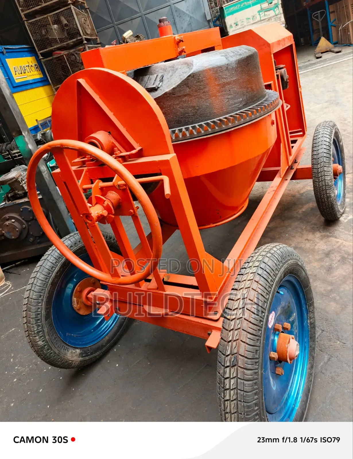 Original Titan Concrete Mixer 500litres With 8hp Engine