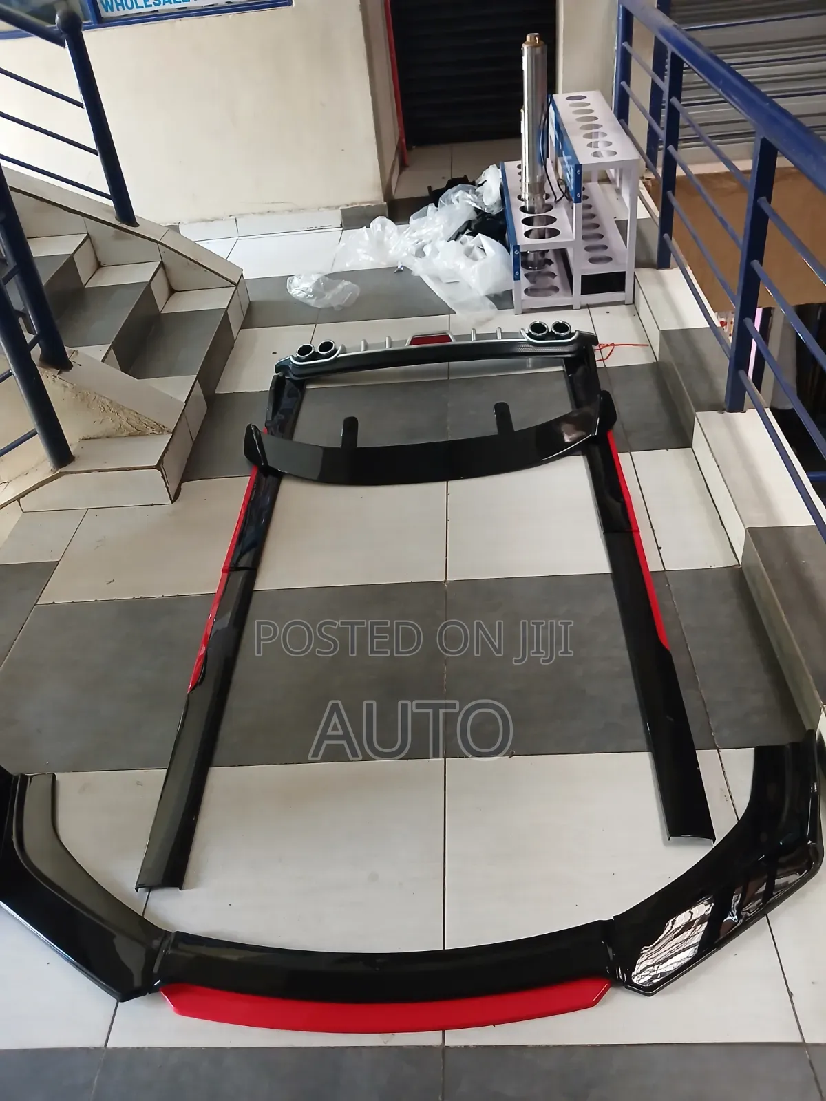 Universal Sport Body Kit With Spoiler | Car Exterior Styling Kit