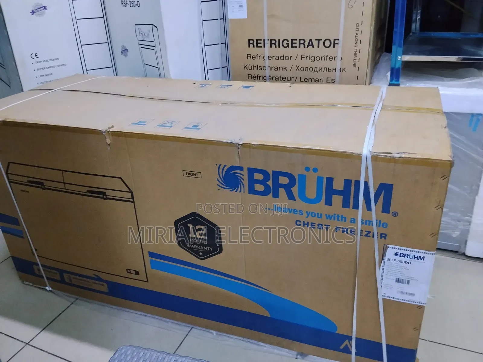 Bruhm BCF 650DD 550 Litres Double Door Chest Freezer