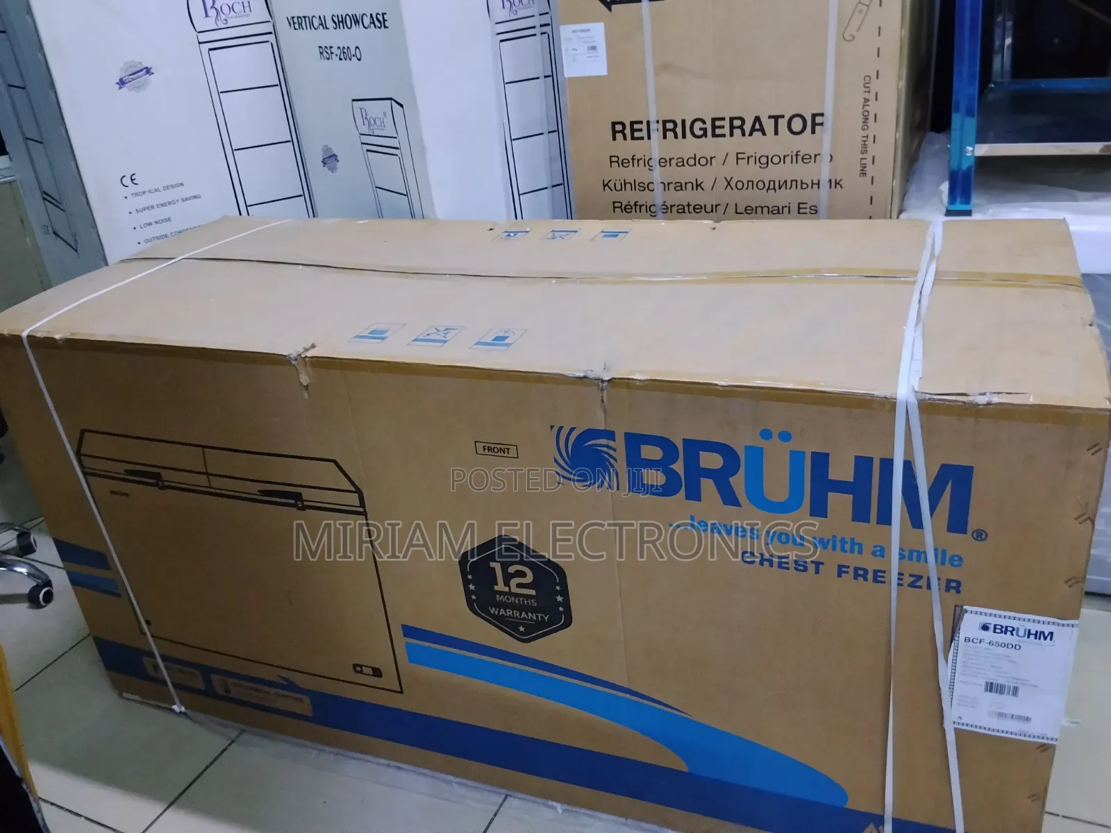 Bruhm BCF 650DD 550 Litres Double Door Chest Freezer