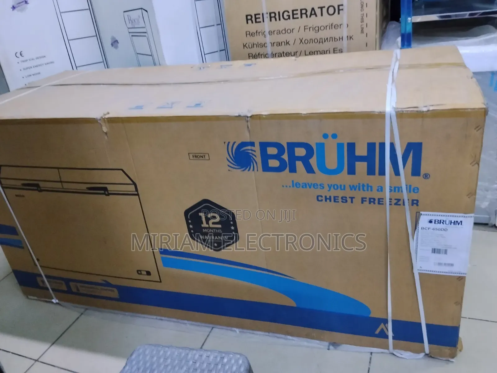 Bruhm BCF 650DD 550 Litres Double Door Chest Freezer
