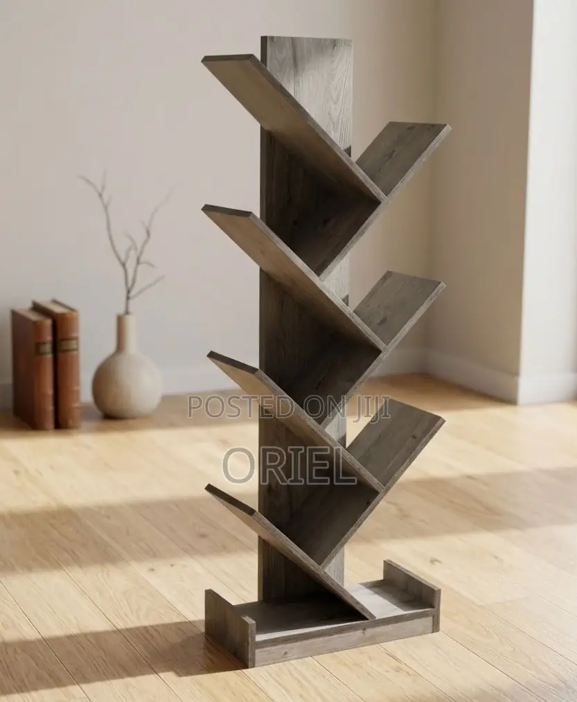 Offiec Bookshelf : Tree Shaped Wooden Office Bookshelf