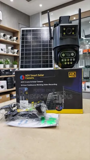 AOV 2-Lens AI Smart Solar Camera