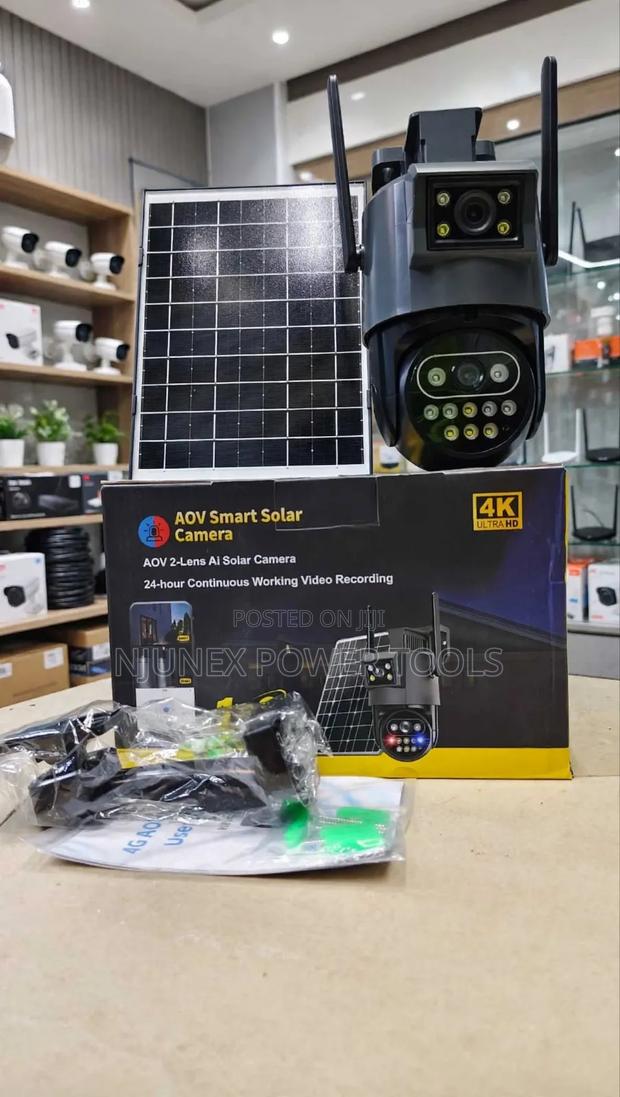 AOV 2-Lens AI Smart Solar Camera - main view