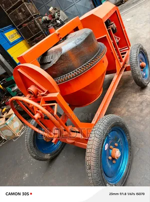 Industrial 500L Concrete Mixer Machine With 6.5Hh Engine