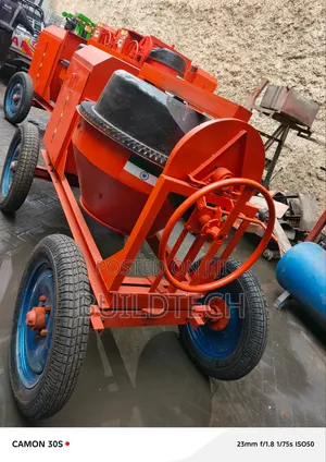 Industrial 500L Concrete Mixer Machine With 6.5Hh Engine