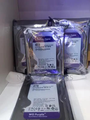 WD Purple 4TB Surveillance Internal Hard Disk Drive