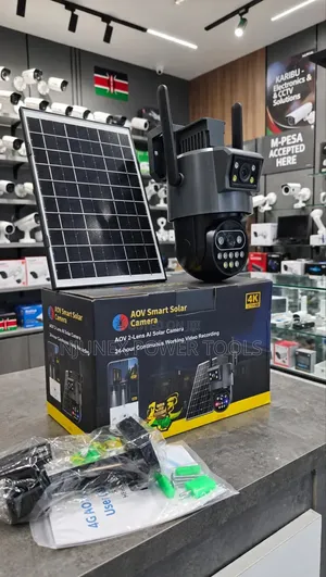 AOV 2-Lens AI Smart Solar Camera