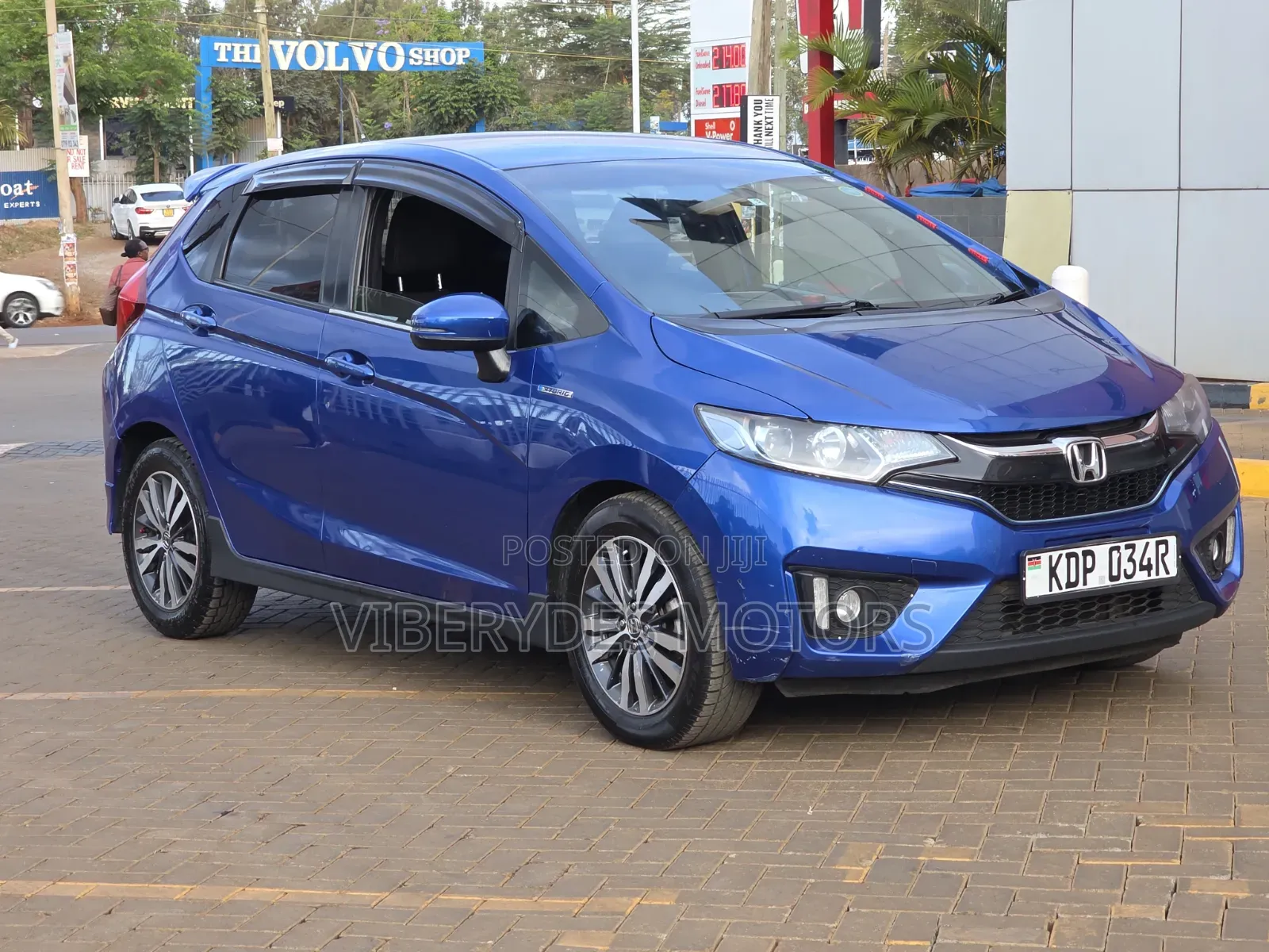 Honda Fit 2017 Blue