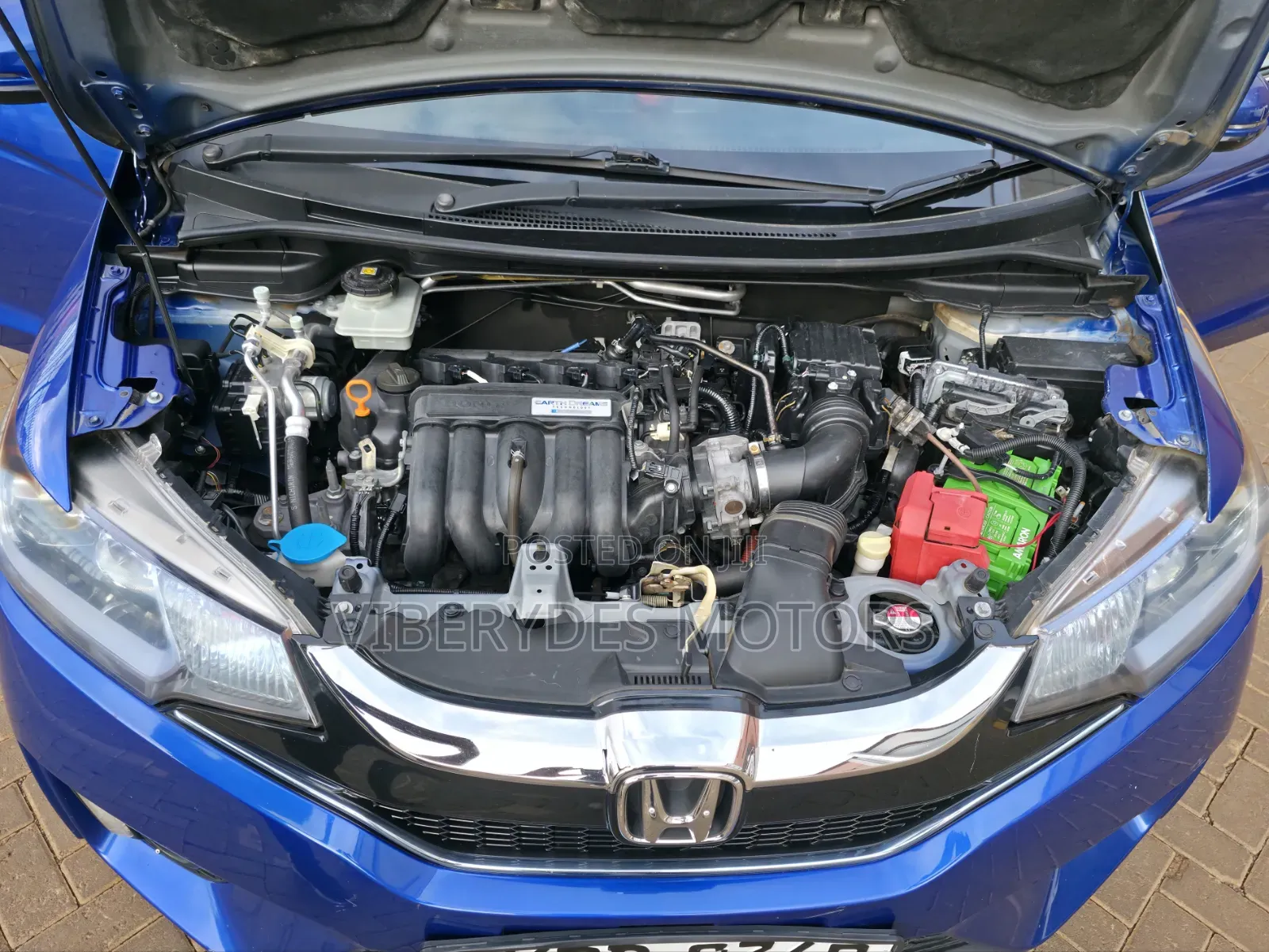 Honda Fit 2017 Blue
