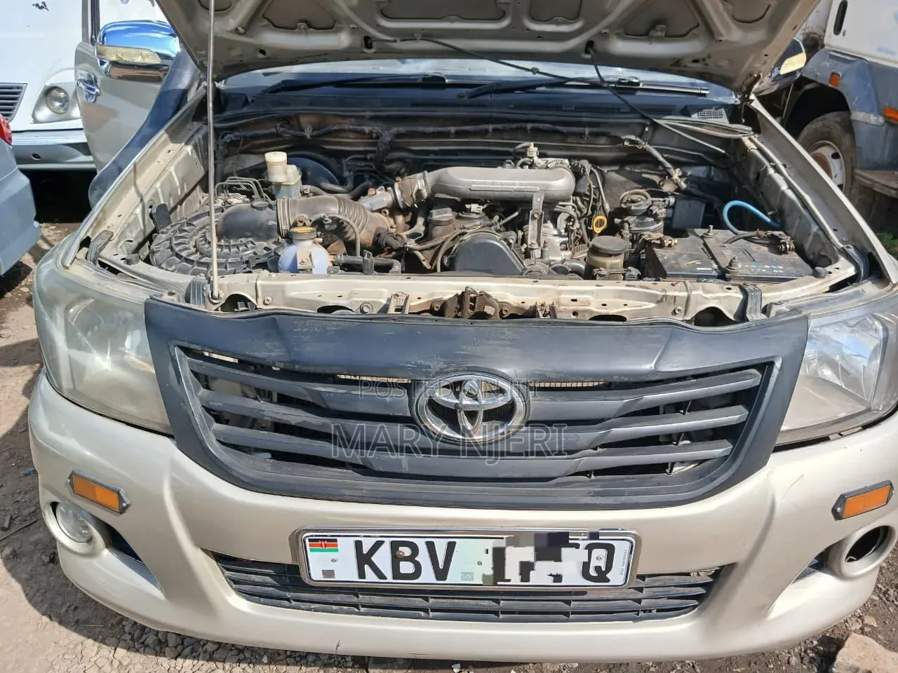 Toyota Hilux WORKMATE 2013 Gray