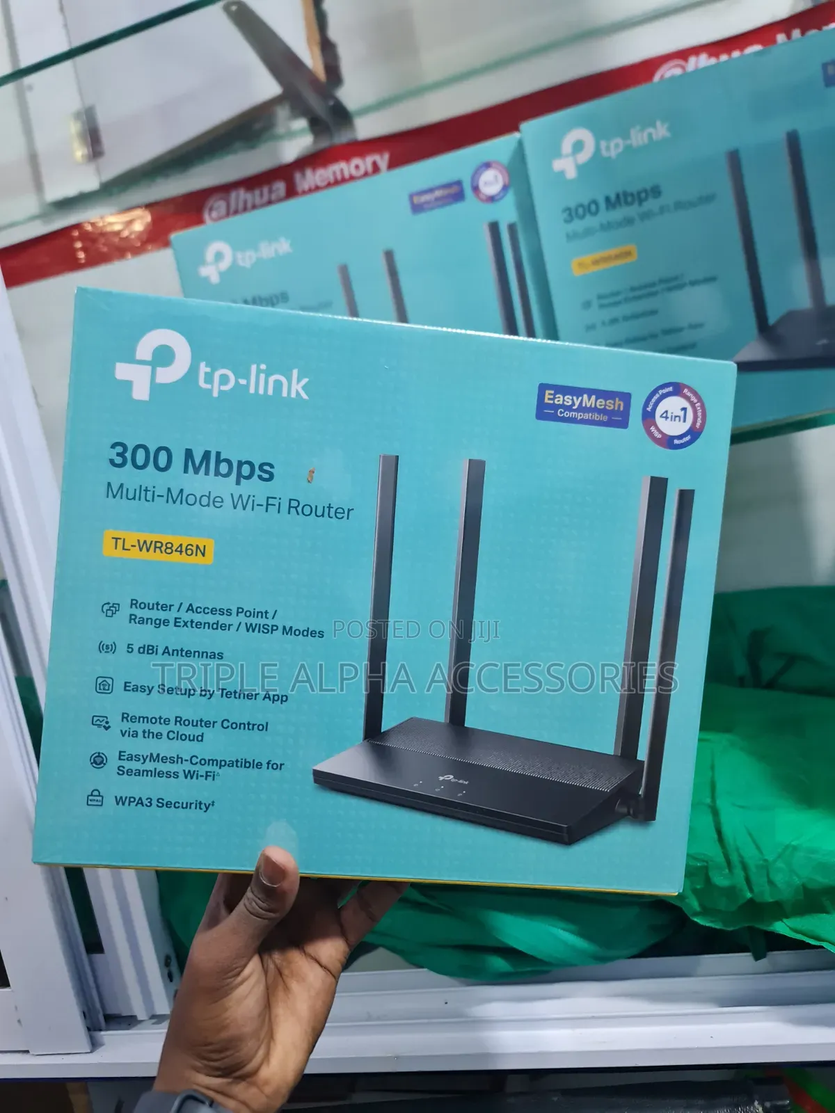 The TP-Link TL-WR846N Multi-Mode Wireless Router