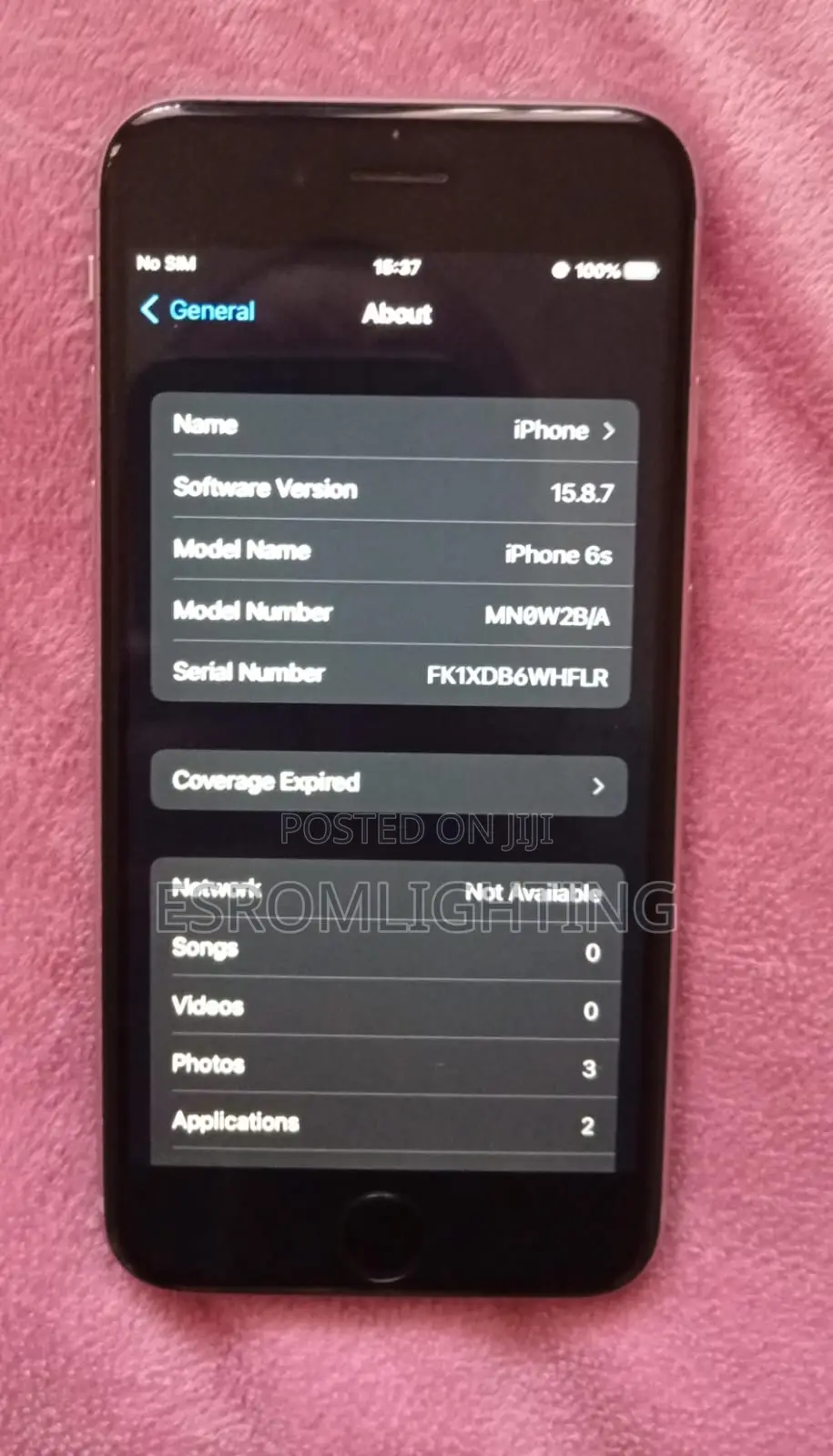 Apple iPhone 6s 32 GB Silver