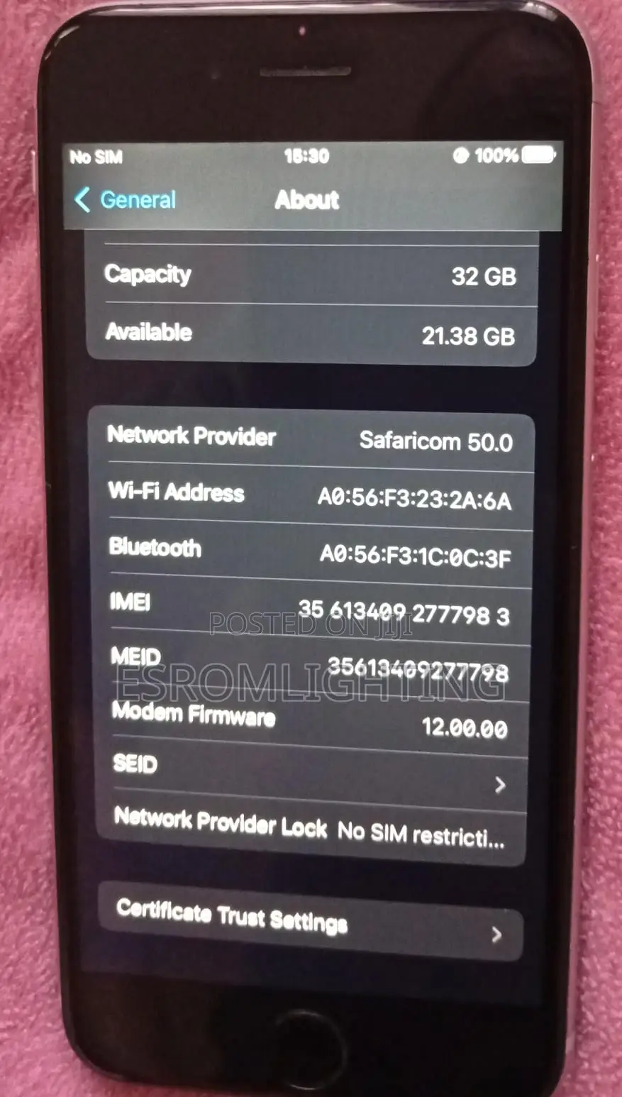 Apple iPhone 6s 32 GB Silver