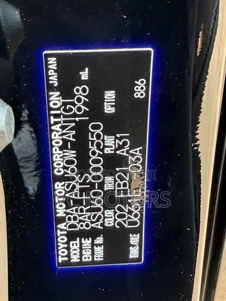 Toyota Harrier 2.0 Turbo 2019 Black
