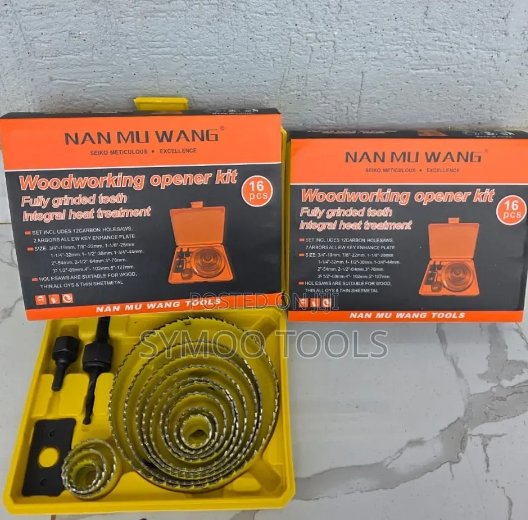 16pcs Woodworking Opener Kit
