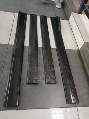 Universal Carbon Fiber Side Skirts | Car Exterior Styling Accessories