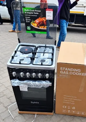 Syinix 50by 50 Standing Cooker With Oven