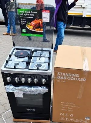 Syinix 50by 50 Standing Cooker With Oven