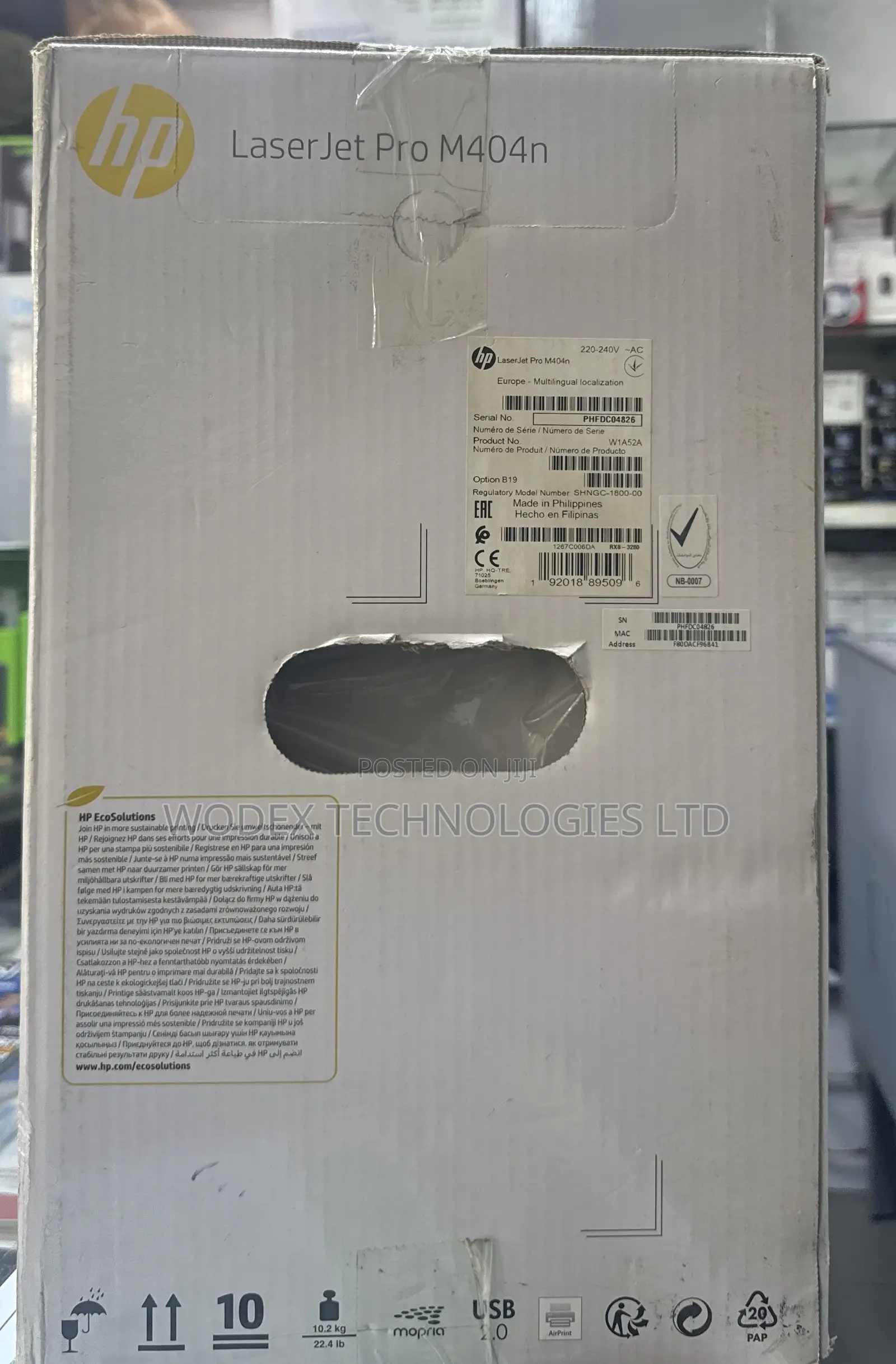 HP LaserJet Pro M404n