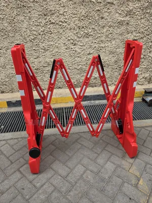 Plastic Expandable Road Safety Barrier - 2mtrs