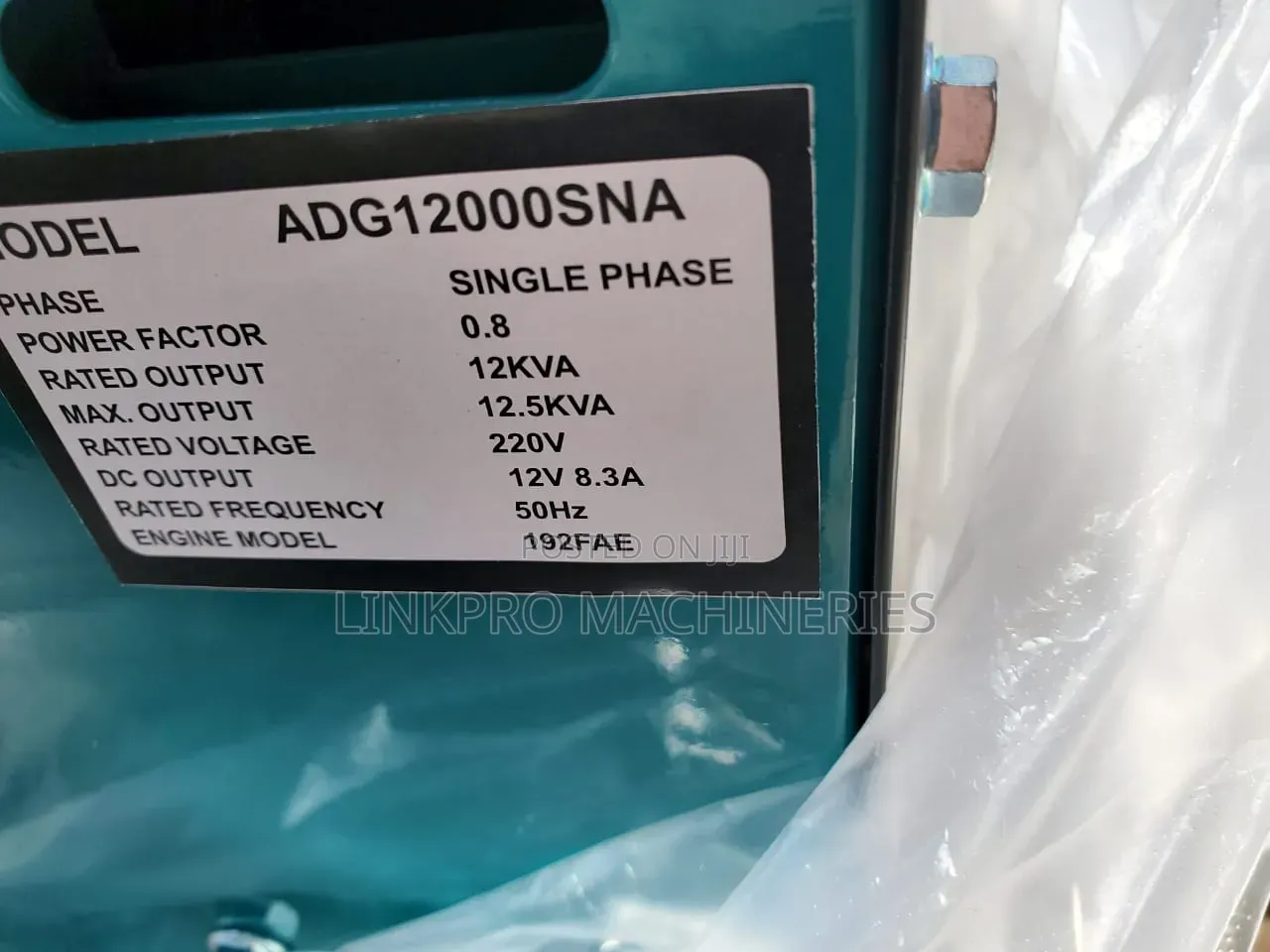 Premier 12 kVA Diesel Generator With ATS