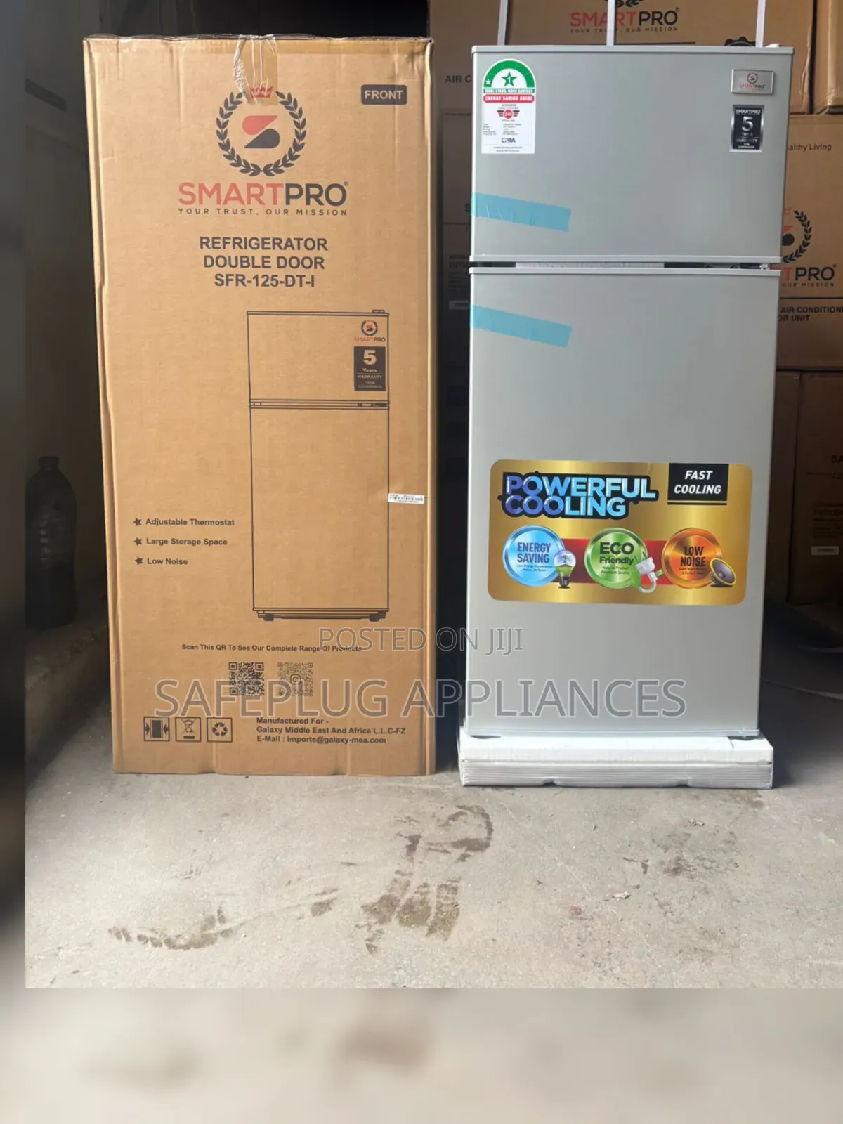 95L Smart Pro SFR-125-DT-I Double Door Refrigerator
