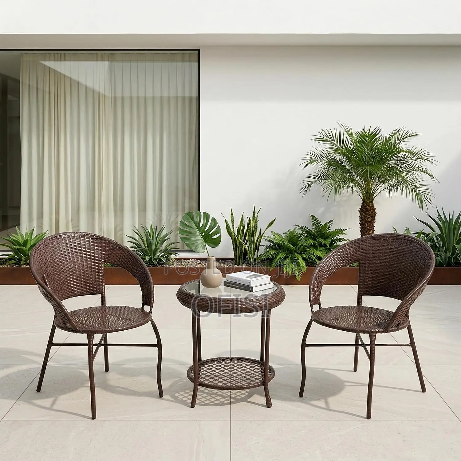 Rattan Sets: 2-Seater Outdoor Set