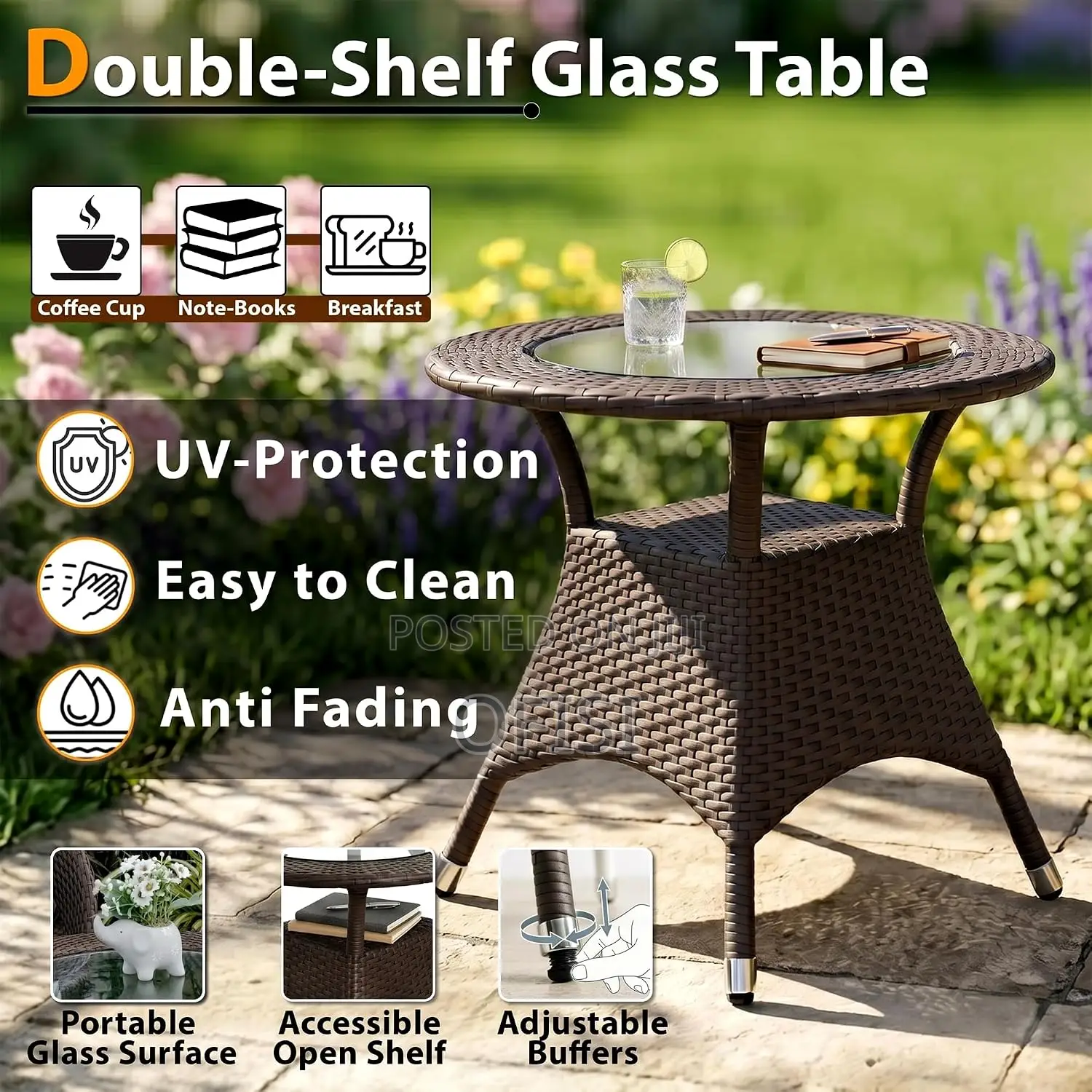 Rattan Sets: 2-Seater Outdoor Set