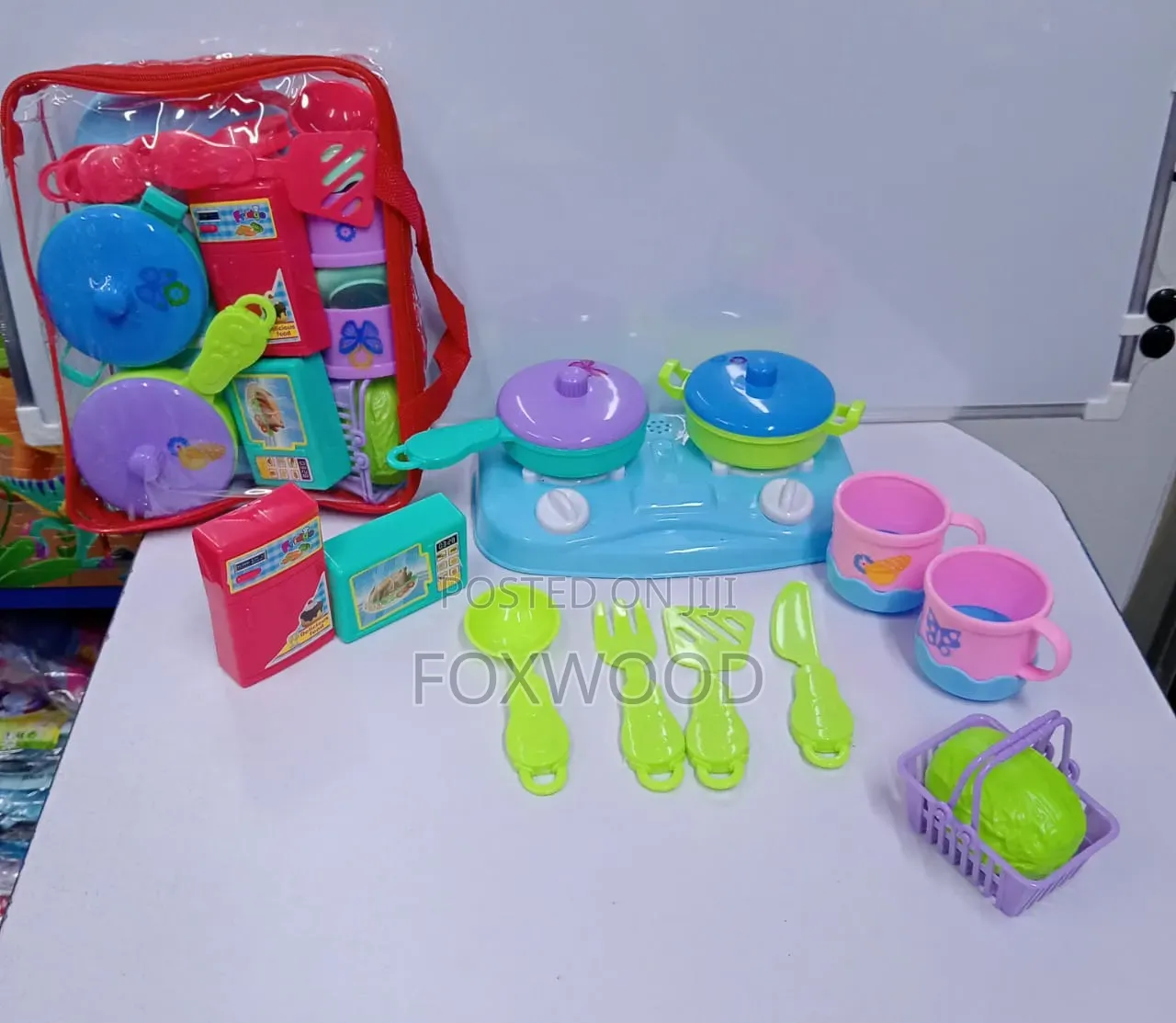 Kitchen Set With Doll