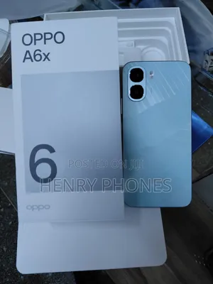 New Oppo A6x 64 GB Blue