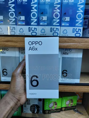 New Oppo A6x 64 GB Blue