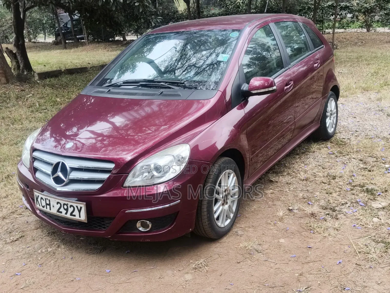 Mercedes-Benz B-Class 2010 Red