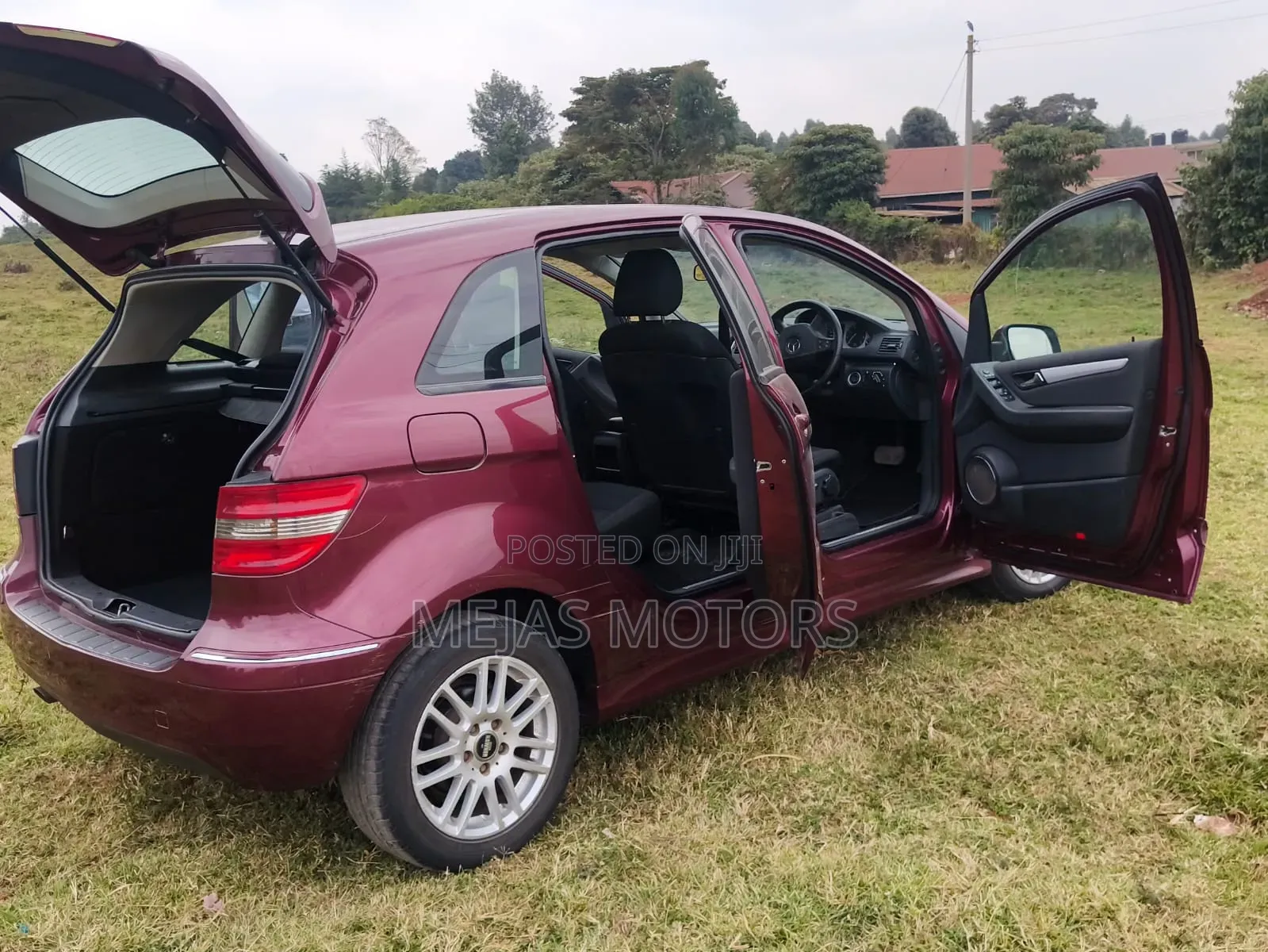 Mercedes-Benz B-Class 2010 Red