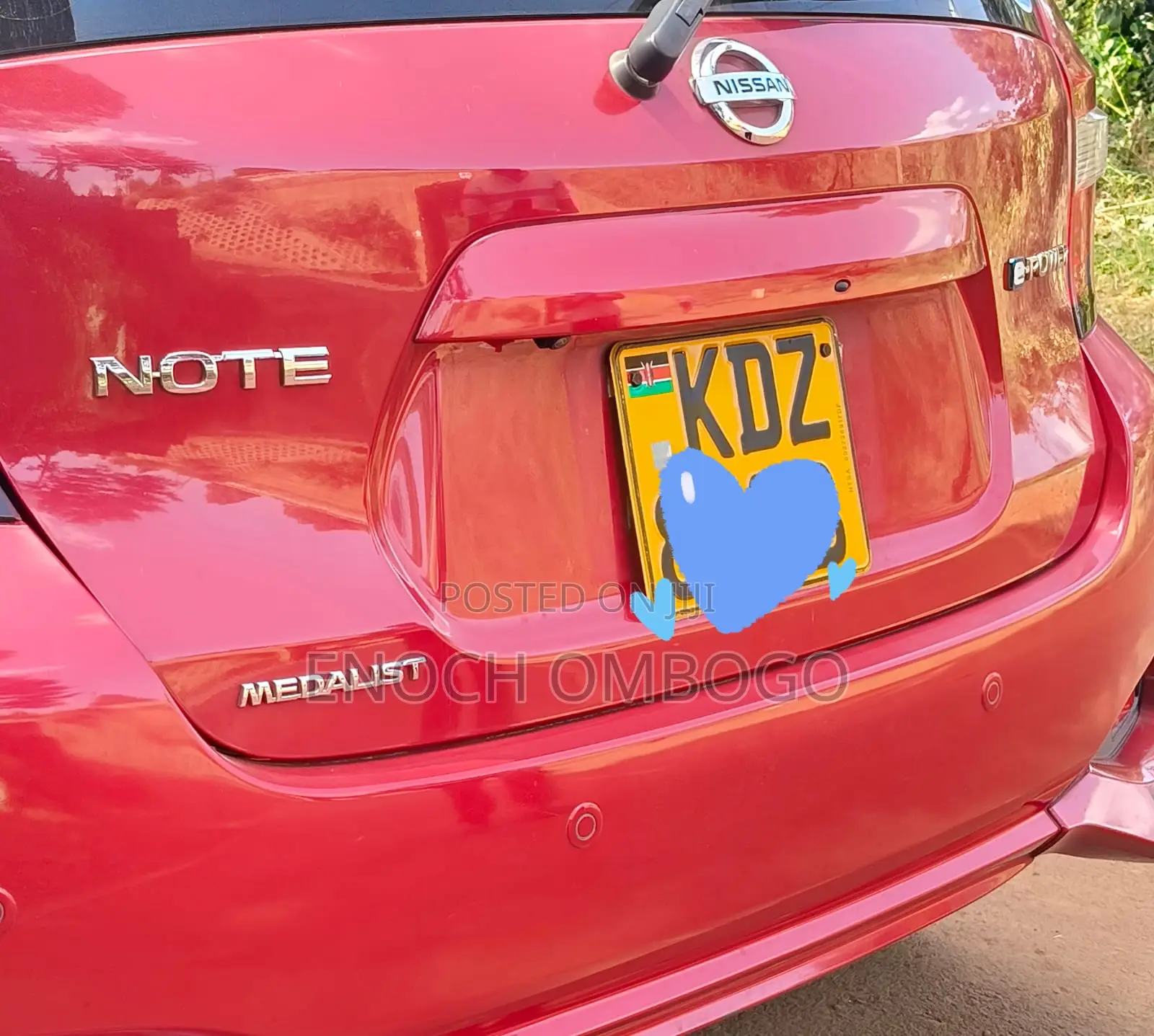 Nissan Note 1.2 Hybrid 2019 Red