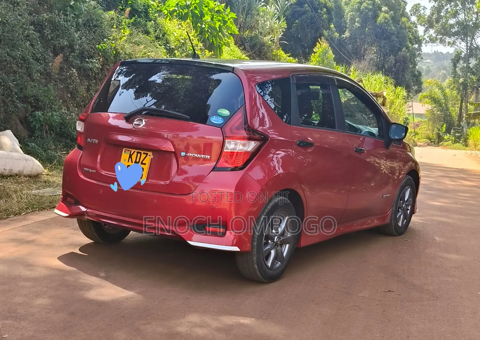 Nissan Note 1.2 Hybrid 2019 Red
