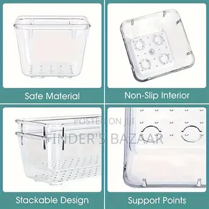 28pc Set Acrylic Drawer Organizer Bins.