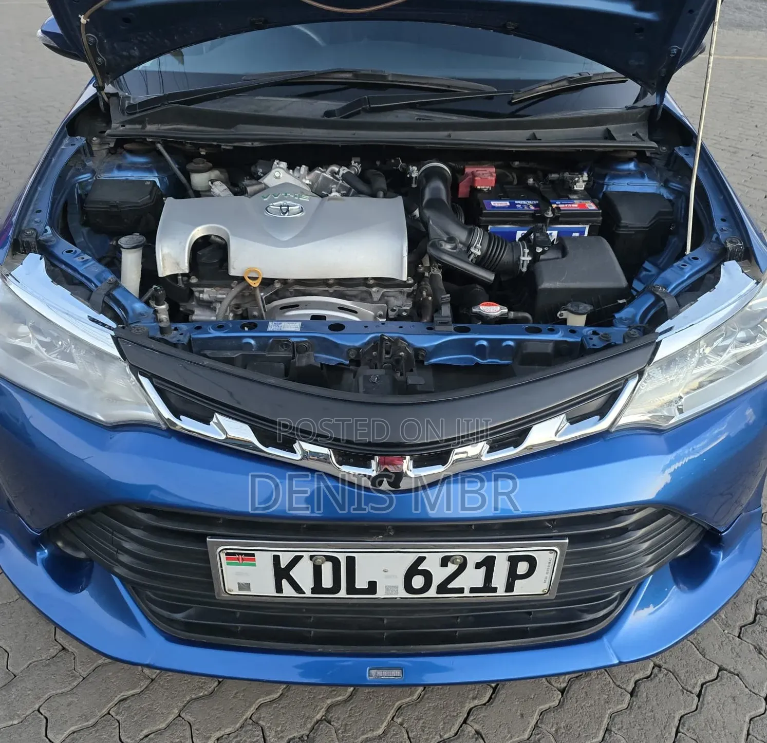 Toyota Corolla Fielder 2017 Blue