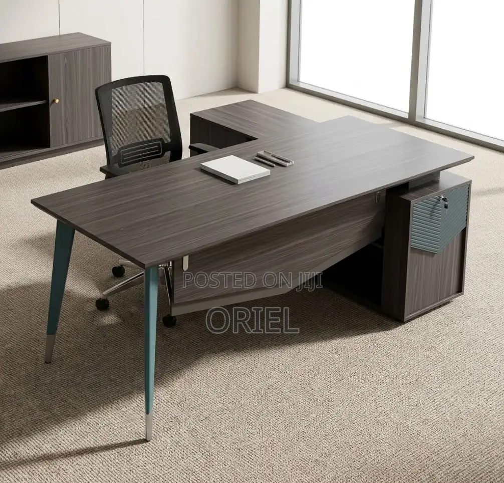 Office Desk : L-Shaped Executive Table – 180CM