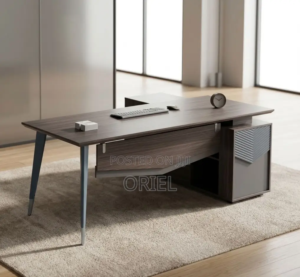 Office Desk : L-Shaped Executive Table – 180CM