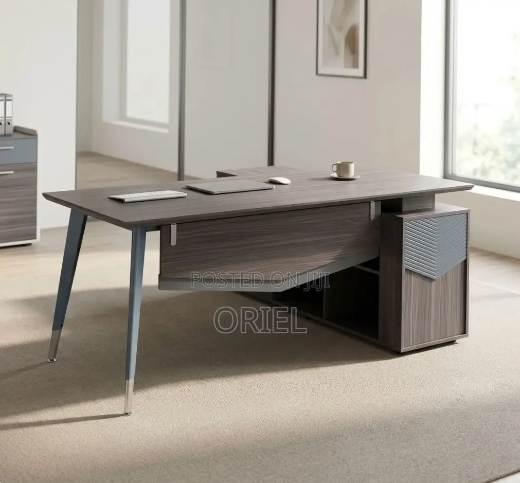 Office Desk : L-Shaped Executive Table – 180CM