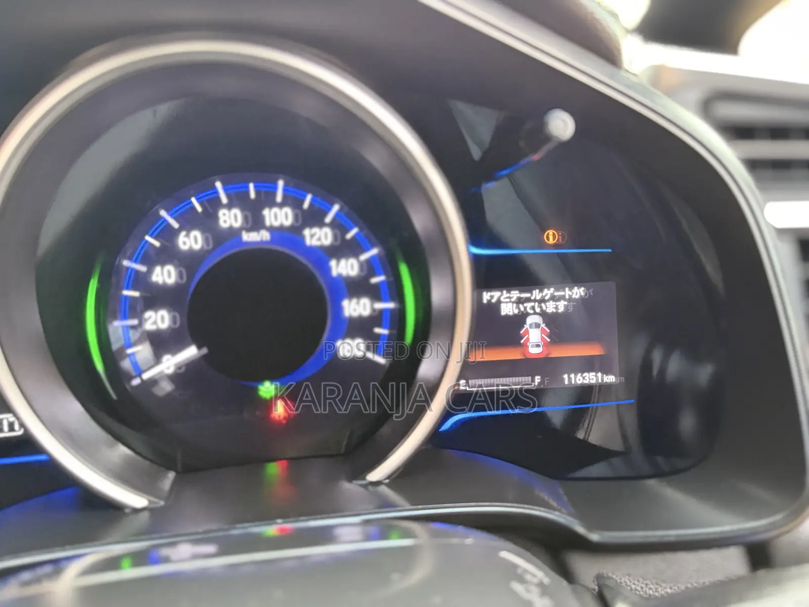 Honda Fit 2017 Blue