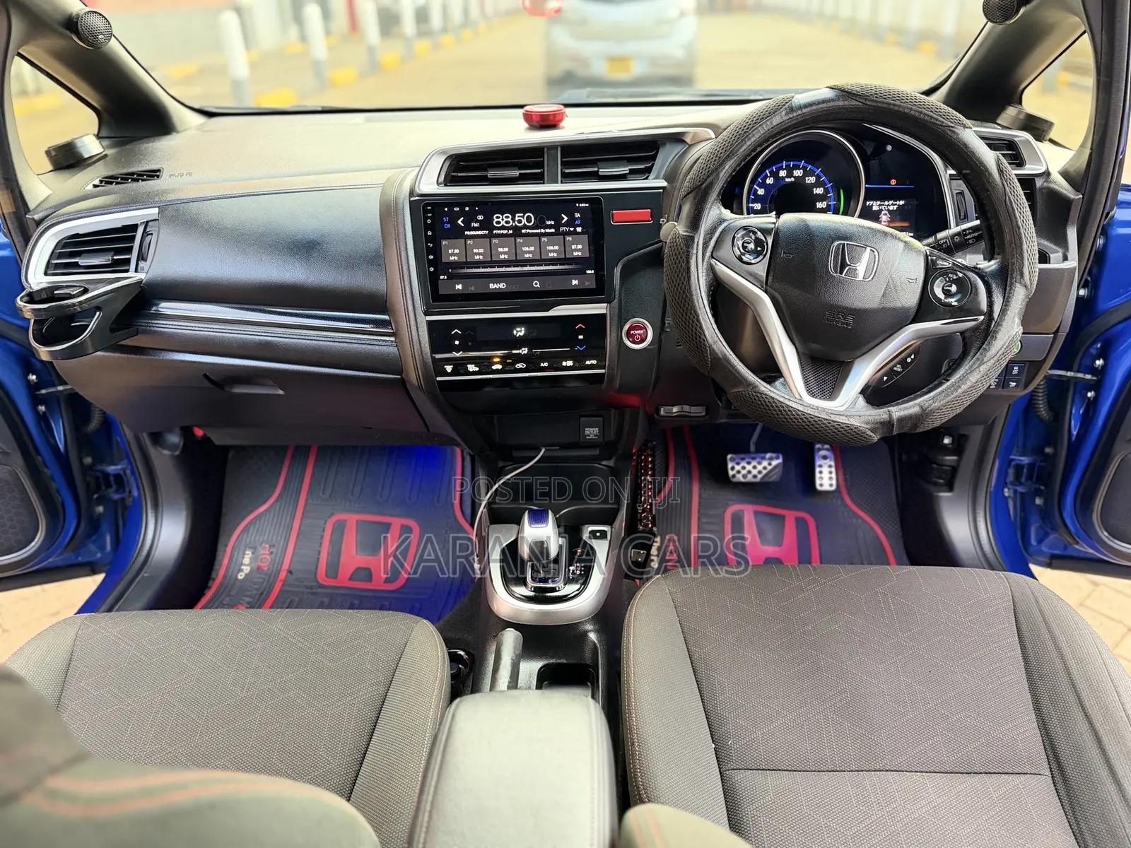 Honda Fit 2017 Blue