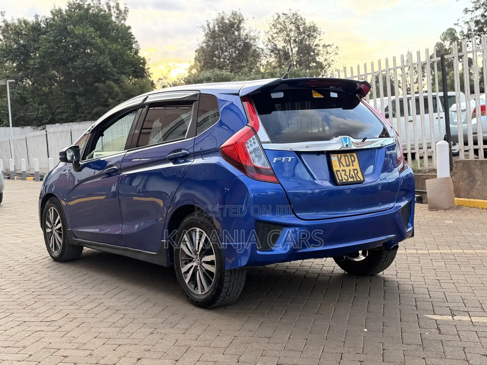 Honda Fit 2017 Blue