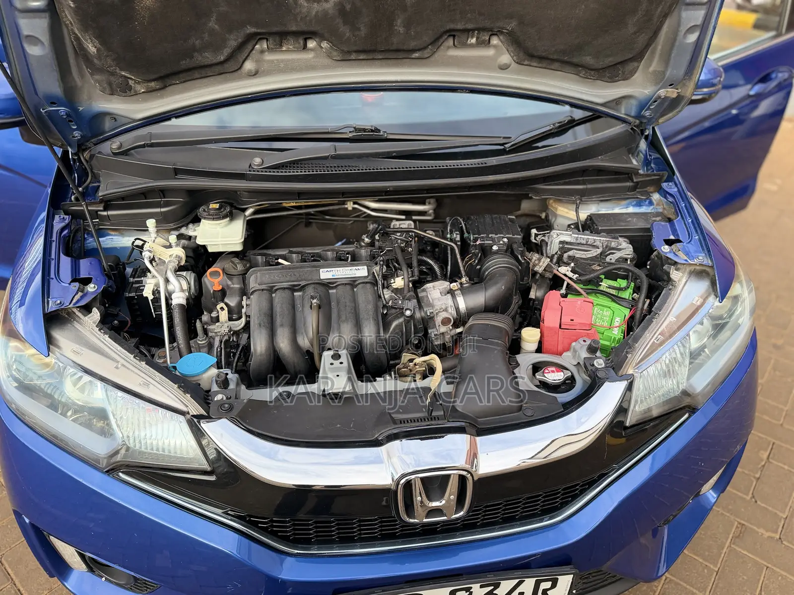 Honda Fit 2017 Blue
