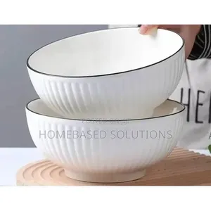 6 PCS Ceramic Concise Bowls