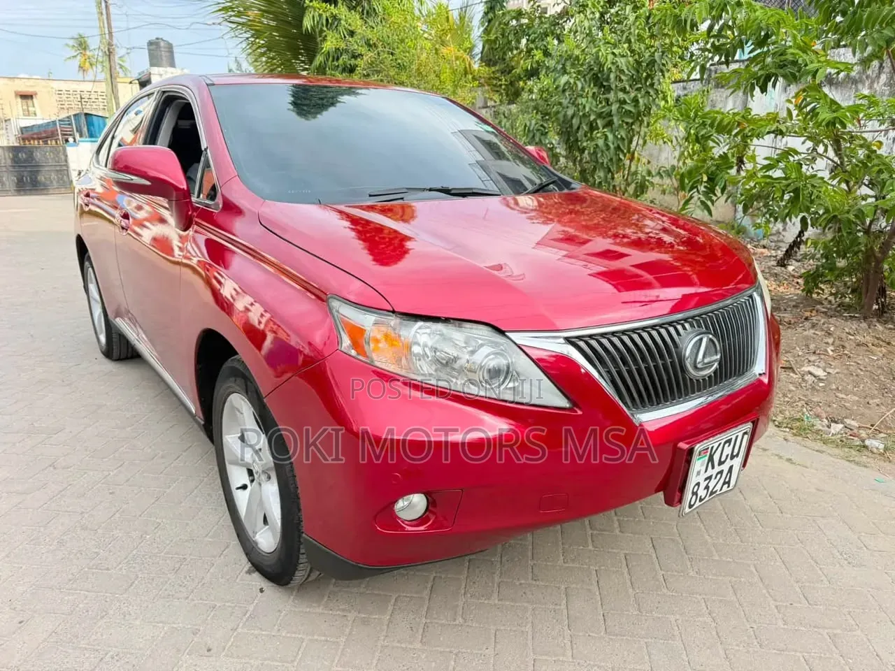 Lexus RX 2012 Red