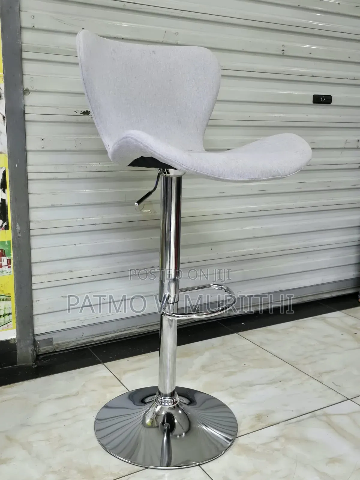 Luna Curved Bar Stool