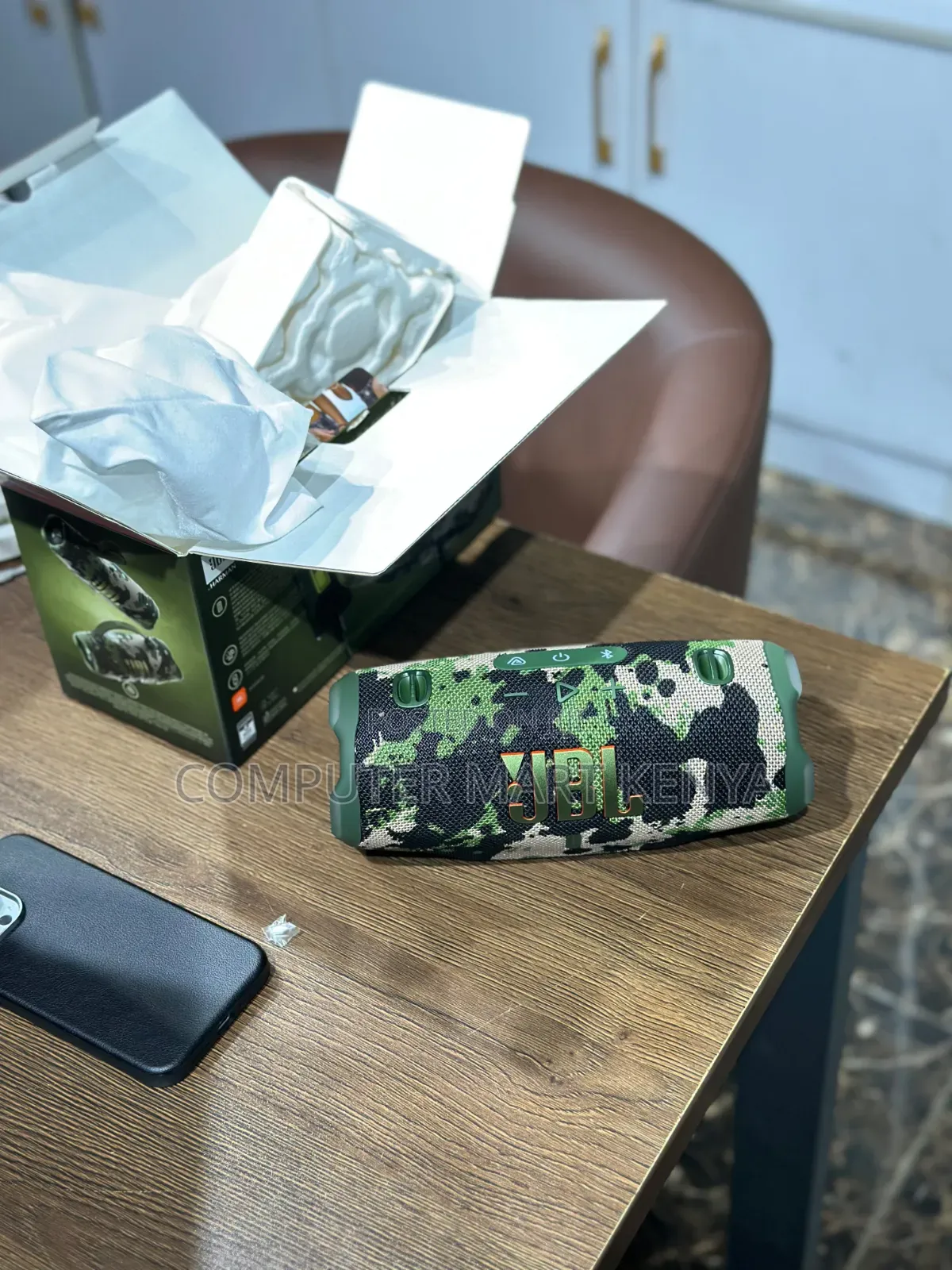 JBL Charge 6 Portable Waterproof Bluetooth Speaker - Camo