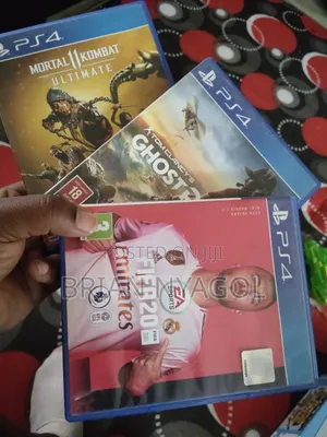Ps4 Games Fifa 20 Ghost Recon Mortal Kombat Ultimate